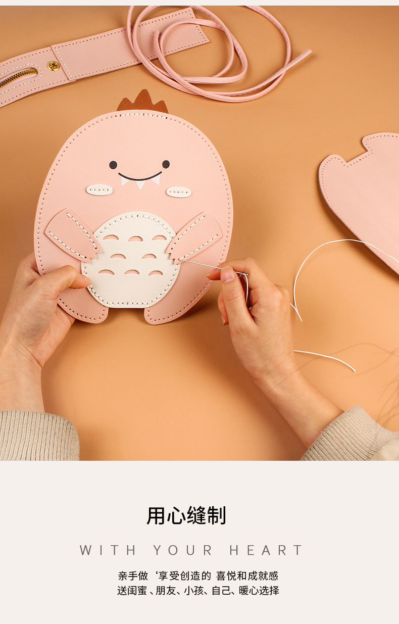 Túi handmade tự đan, Túi tự làm DA03 da PU Zone Store47