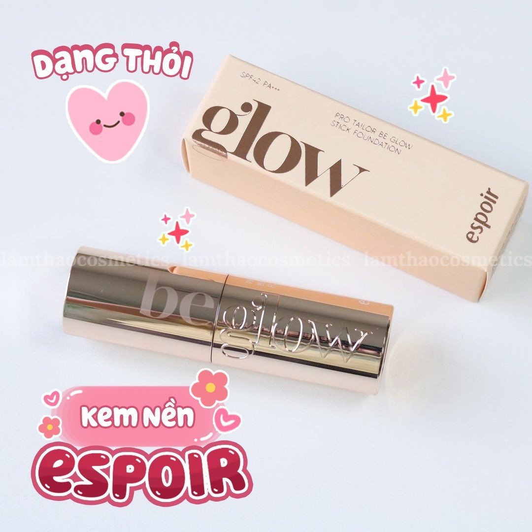 Kem Nền Dạng Thỏi Espoir Pro Tailor Be Glow Stick Foundation