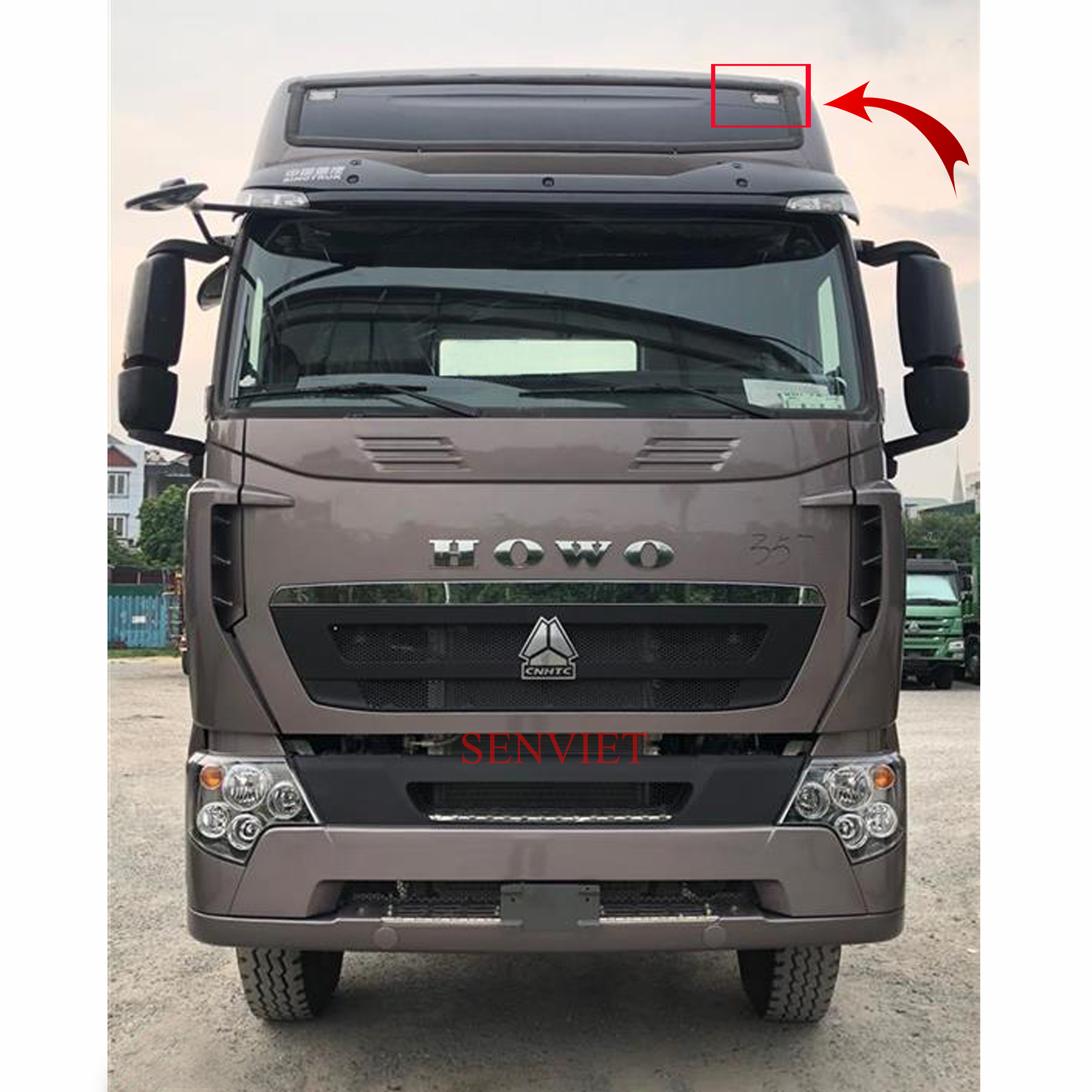 Đèn Trên Nóc Cabin Howo A7