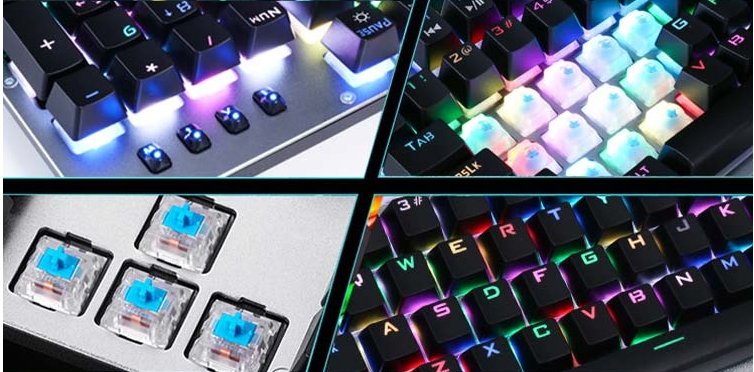 Phím cơ HP GK100F chuẩn xịn - Blue switch