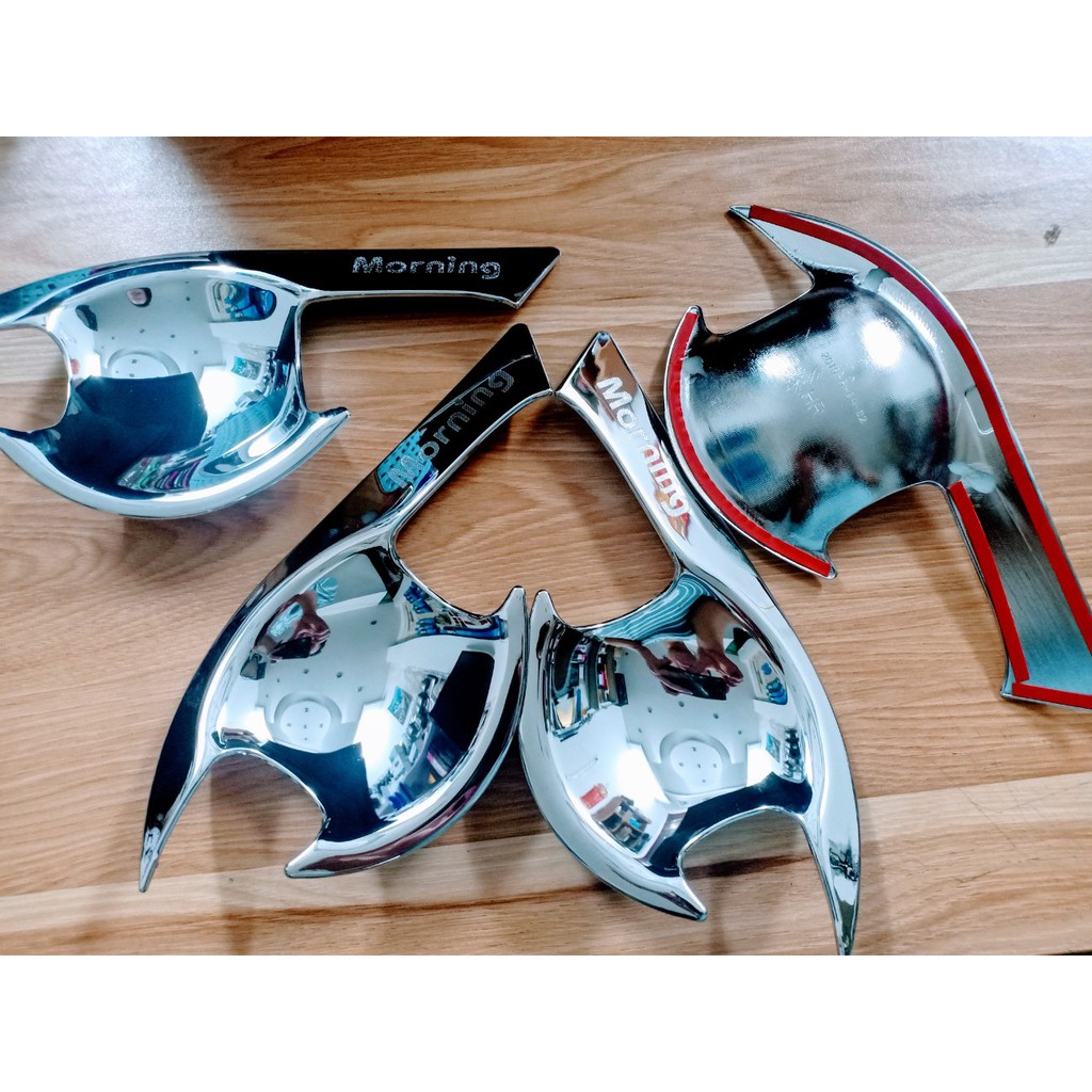 Ốp trang trí hõm cửa xe Kia morning đời 2012 đến 2019