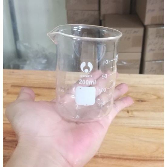 [HCM] Cốc thủy tinh có vạch chia, beaker, cốc thủy tinh có mỏ, cốc đốt