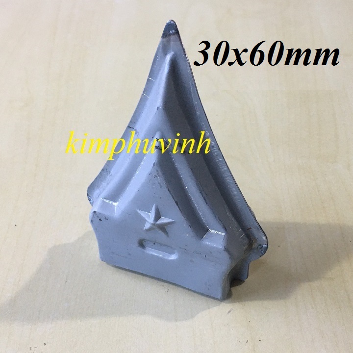 05 CÁI - 30x60mm CHÔNG HÀNG RÀO SẮT HỘP - CHÔNG HỘP