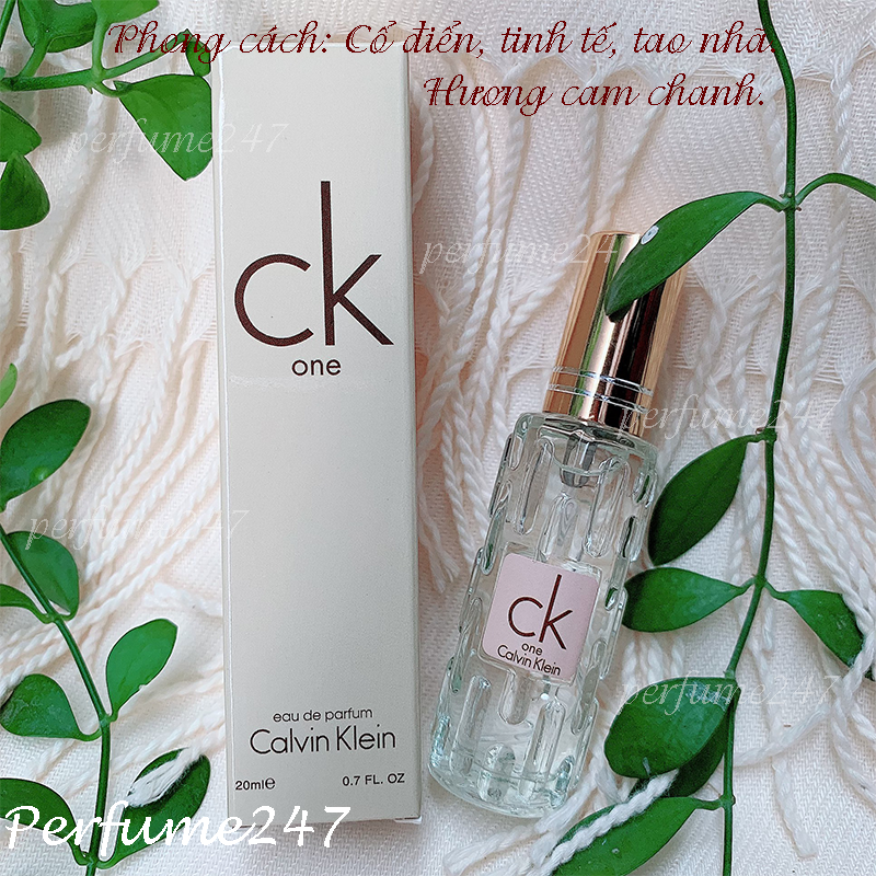 [HCM]COMBO 2 CHAI NƯỚC HOA NAM CK20ML