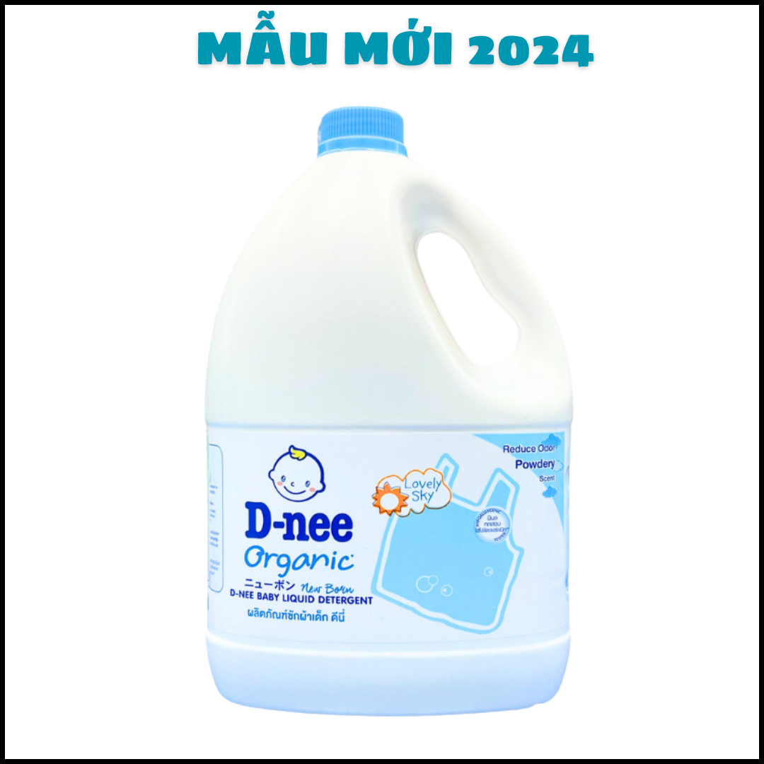 [Chính hãng] Nước Giặt Dnee Thái Lan Can 3000ml. Túi Dnee 1400ml