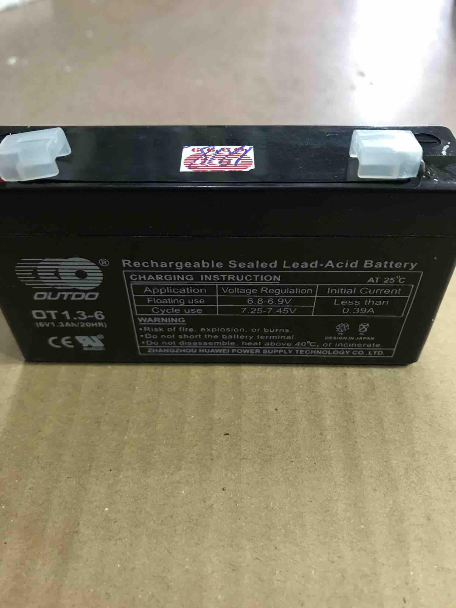 Ắc quy 6v1,3ah