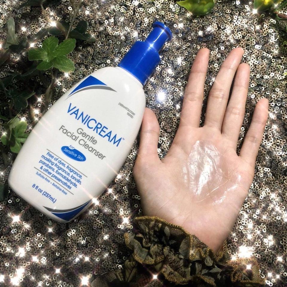 SỮA RỬA MẶT CHO DA NHẠY CẢM VANICREAM GENTLE FACIAL CLEANSER FOR SENSITIVE SKIN 237ML  - 5871