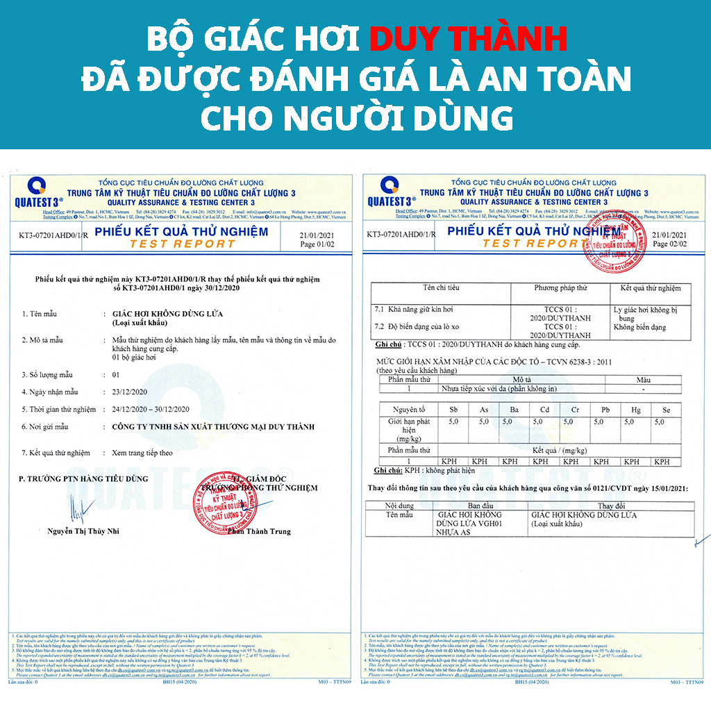 Bộ Giác Hơi Không Dùng Lửa YGH01