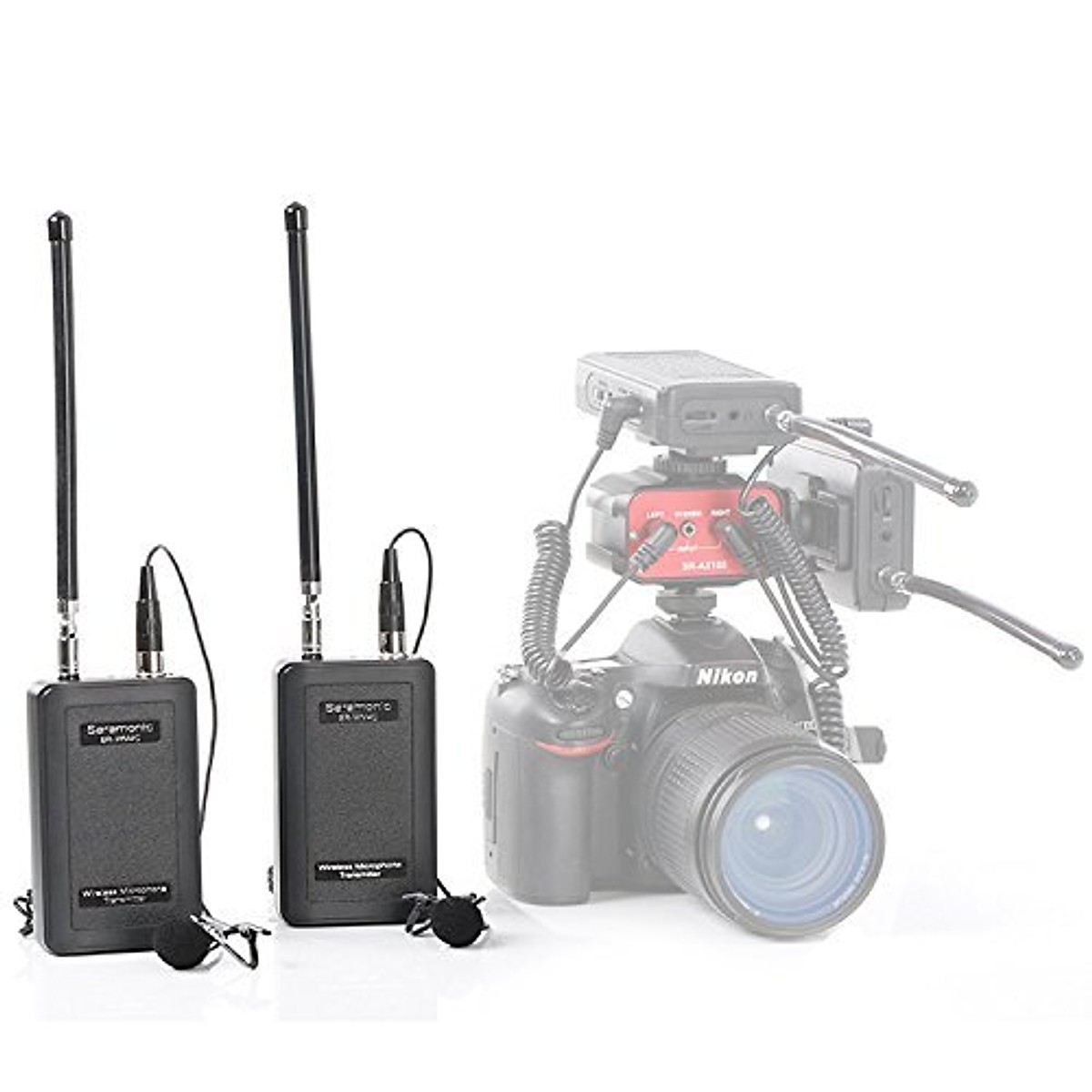 Micro gài áo không dây cho máy ảnh Saramonic SR-WM4C V2