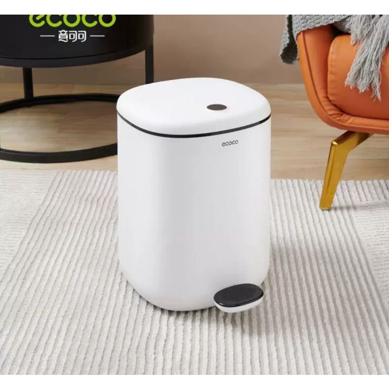 Thùng rác, bật rác đạp chân ECOCO 11L  thông minh 2228