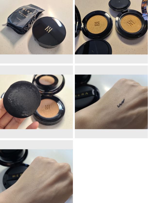 [NEW 2021] CUSHION HERA BLACK MINI 5G