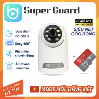 Camera IP Super Guard SP028 Full HD 1080p Wifi Siêu Nét Góc Rộng Xoay 360 thumbnail