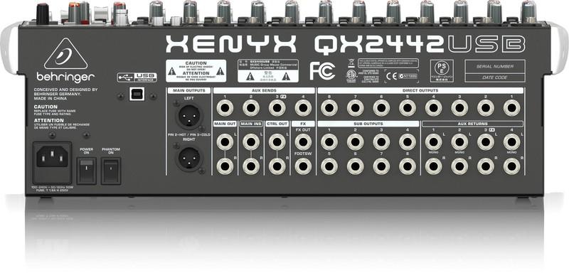 BÀN MIXER BEHRINGER QX 2442USB