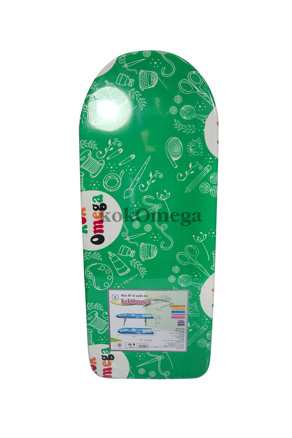 Bàn Để Ủi Quần Áo kokOmega 30x80 Cm - (OMBU-02)