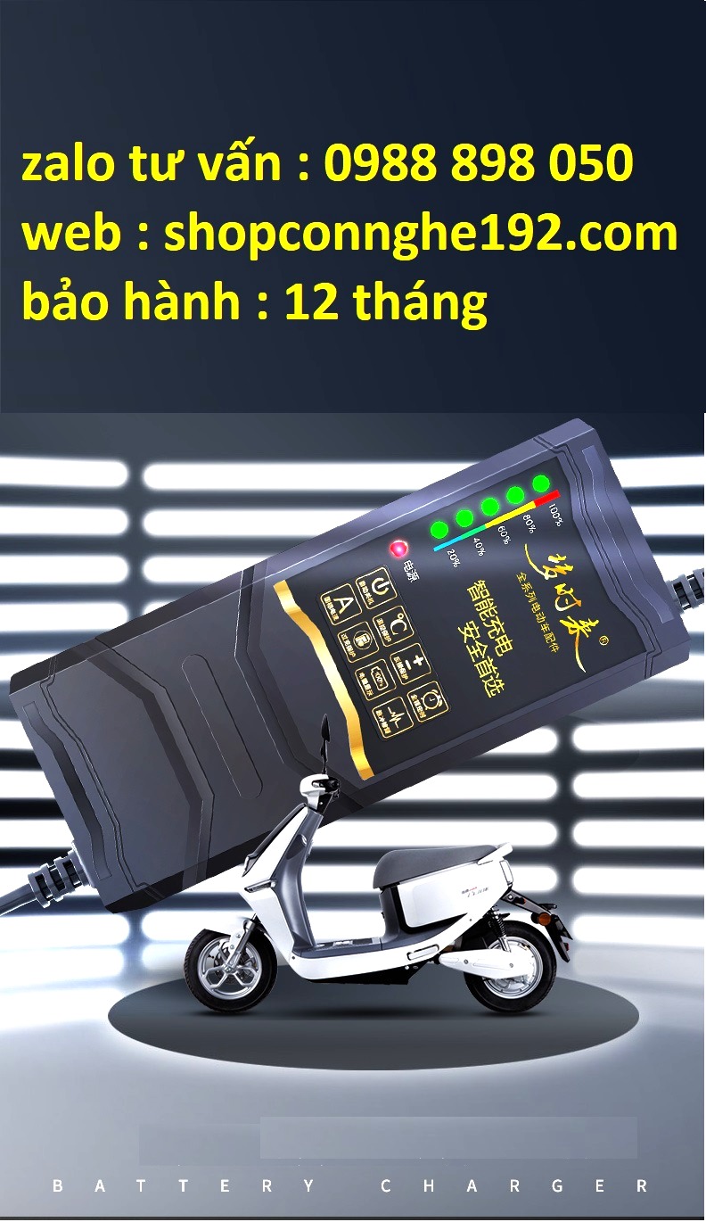 SẠC XE ĐẠP ĐIỆN 48V12AH