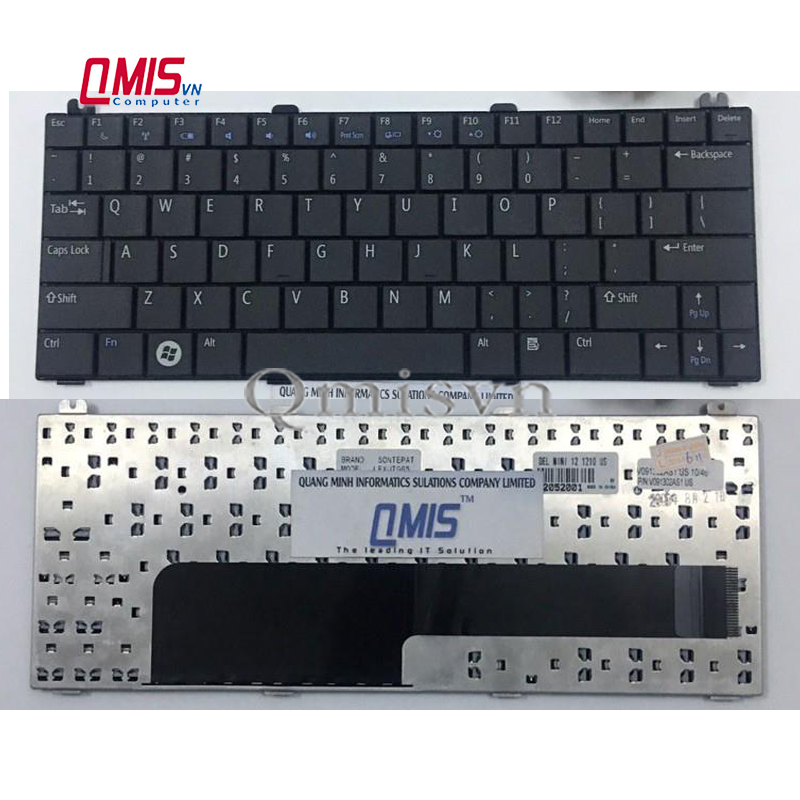 Bàn phím laptop dell inspiron mini 12 1210