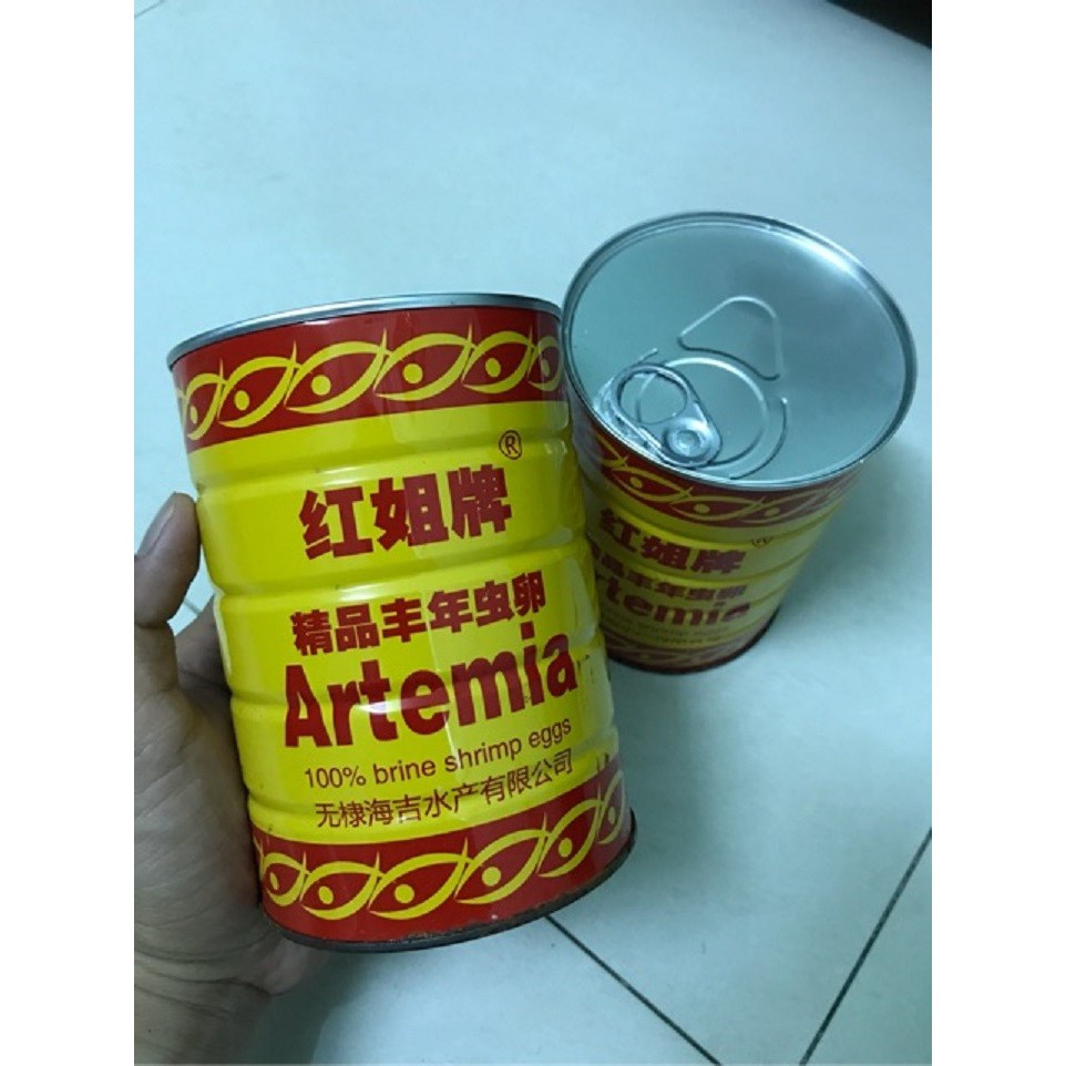 Trứng Artemia Ấp Nở Lon Vàng 50G