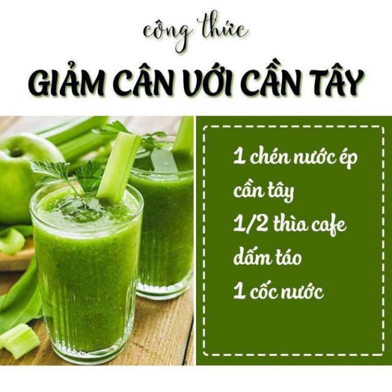 [Túi lớn loại 500gram] Bột cần tây nguyên chất - Thảo Dược Tấn Phát - Hàng công ty chất lượng cao