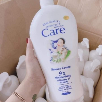 SỮA TẮM DÊ WHITE CARE 9x