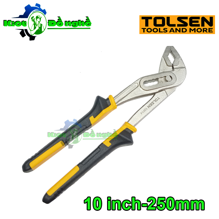 Kìm mỏ quạ 10 inch tolsen 10014 - kìm vặn ống nước sửa chữa gia đình - kiot đồ nghề