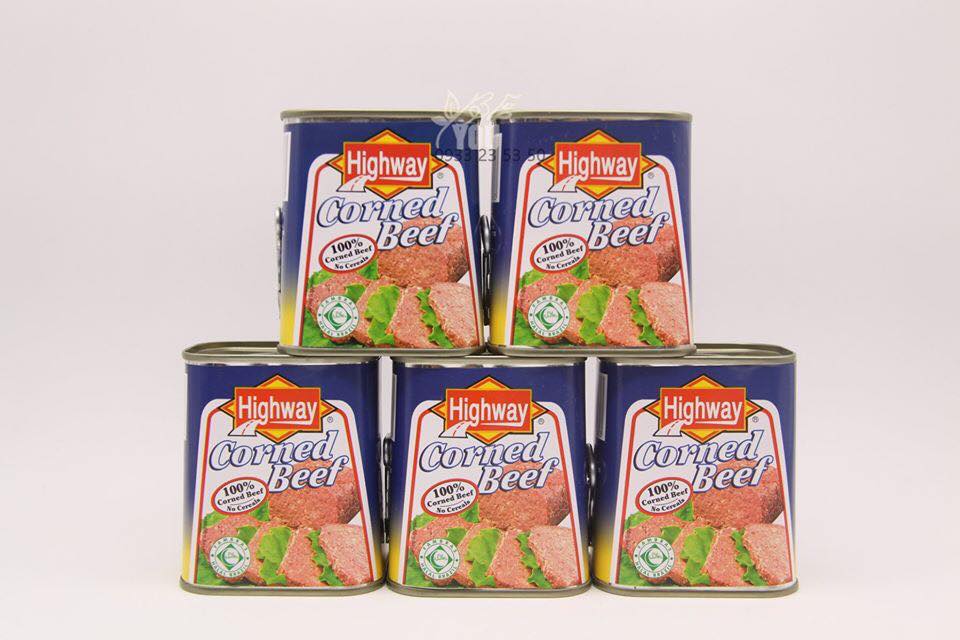 Thịt Bò đóng hộp Highway Corned Beef
