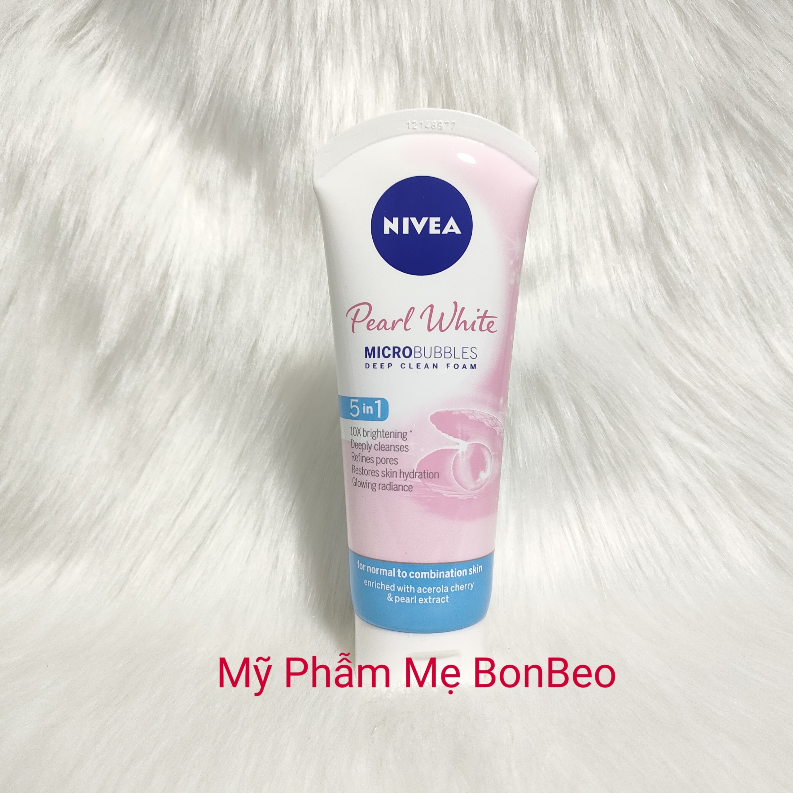 Sữa rửa mặt Nivea trắng da sạch sâu 100g