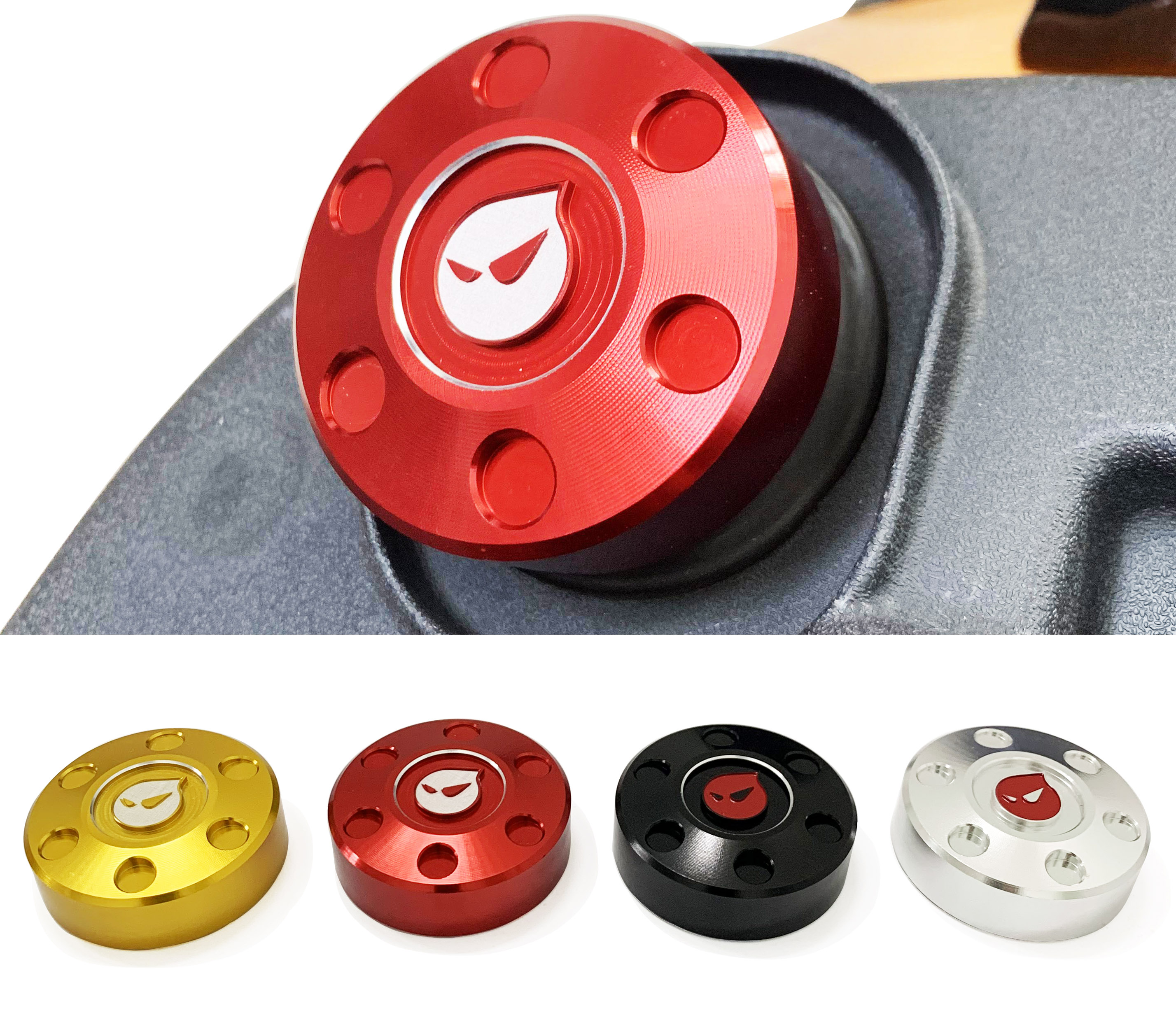 Nắp bình xăng Maru CNC cho Vespa