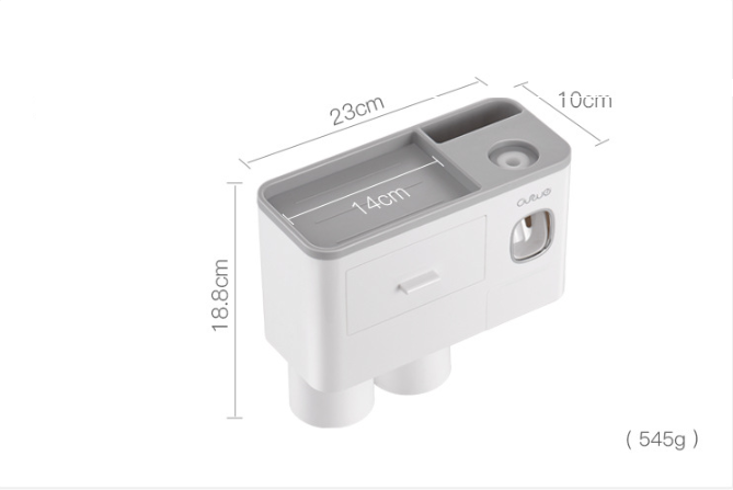 Kệ Nhả Kem Đánh Răng 2 cốc