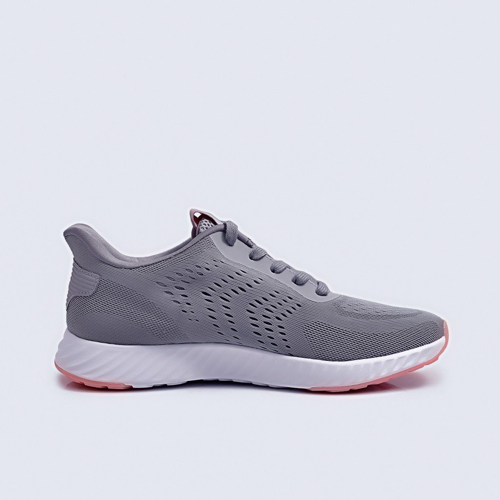Giày thể thao nữ biti's hunter Jogging ActiveGren Grey DSWH072 XÁM