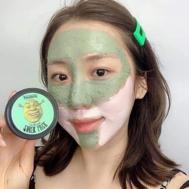 [Nhập RAISINGSTAR18, giảm 30k cho đơn 99k]( Mẫu mới) MẶT NẠ mask đất sét Im The Real Shrek pack 110G