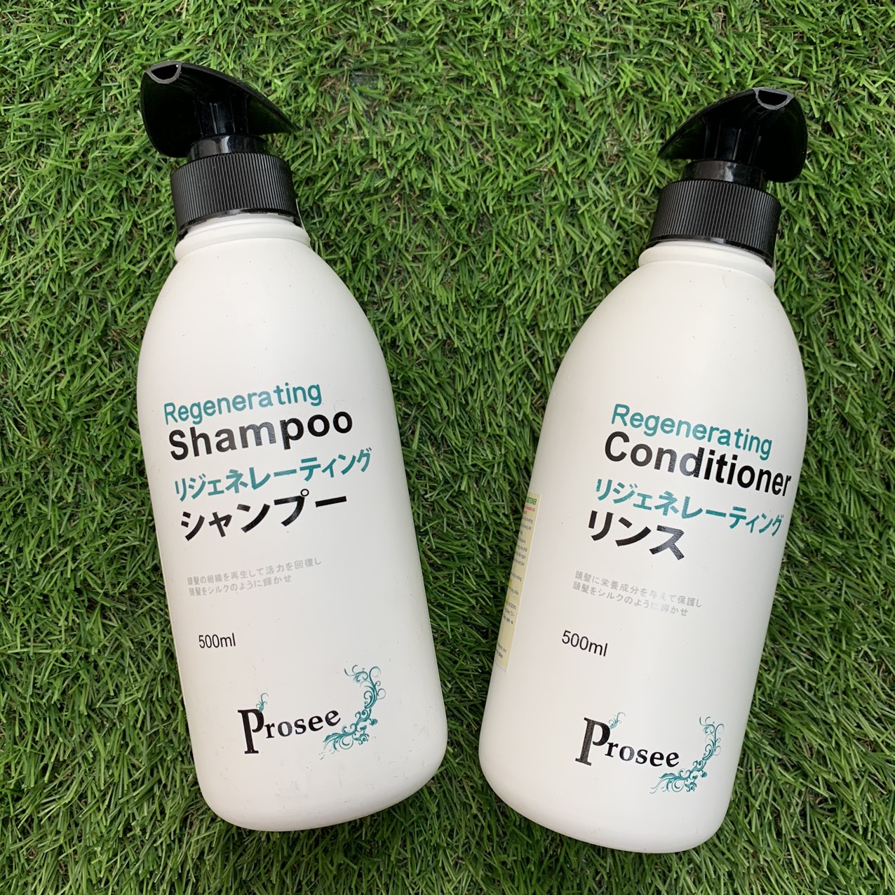 Dầu gội + Xả phục hồi Prosee Regenerating 500mlx2