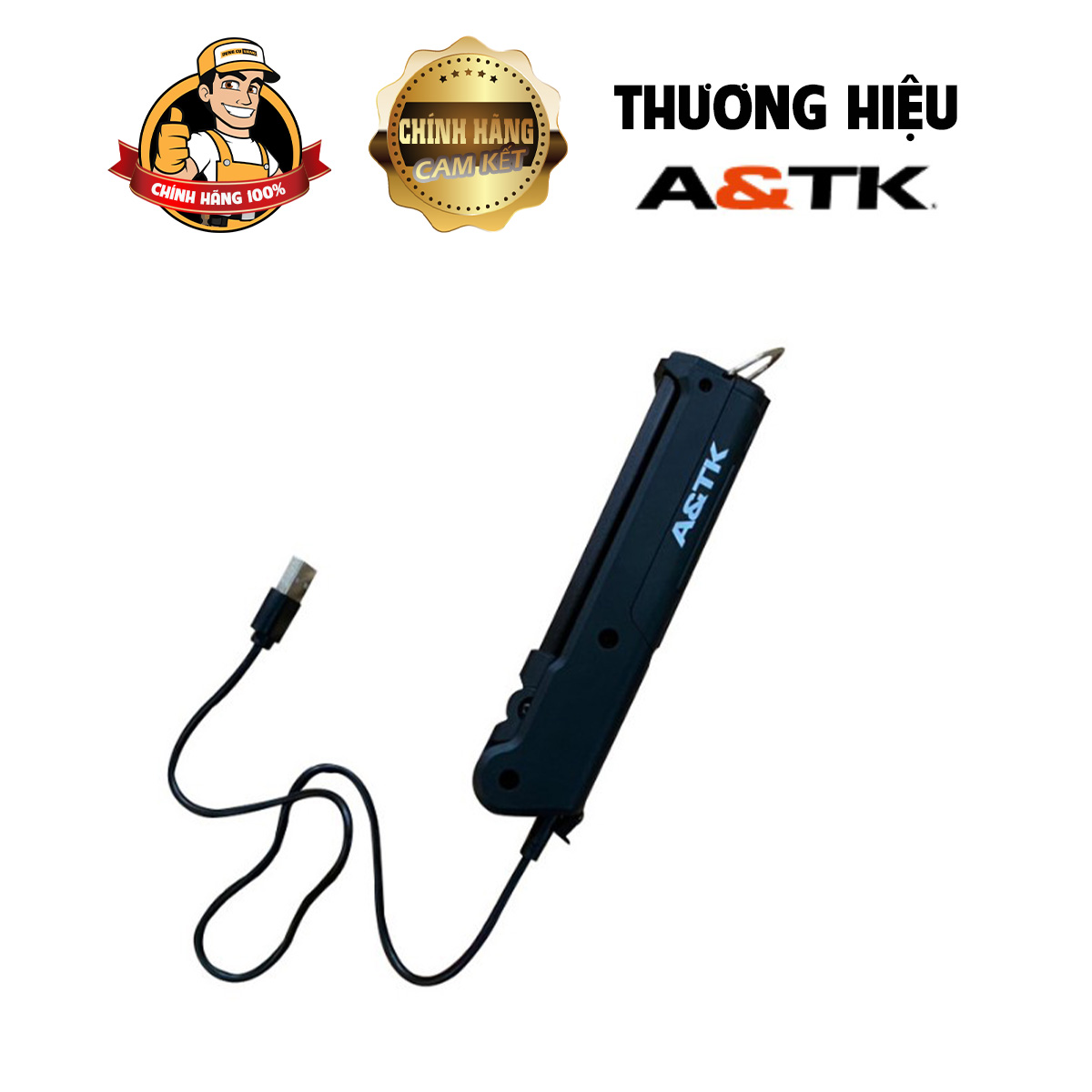 [HCM]Đèn pin 2.000mAh 3.7V A&TK CZR-004