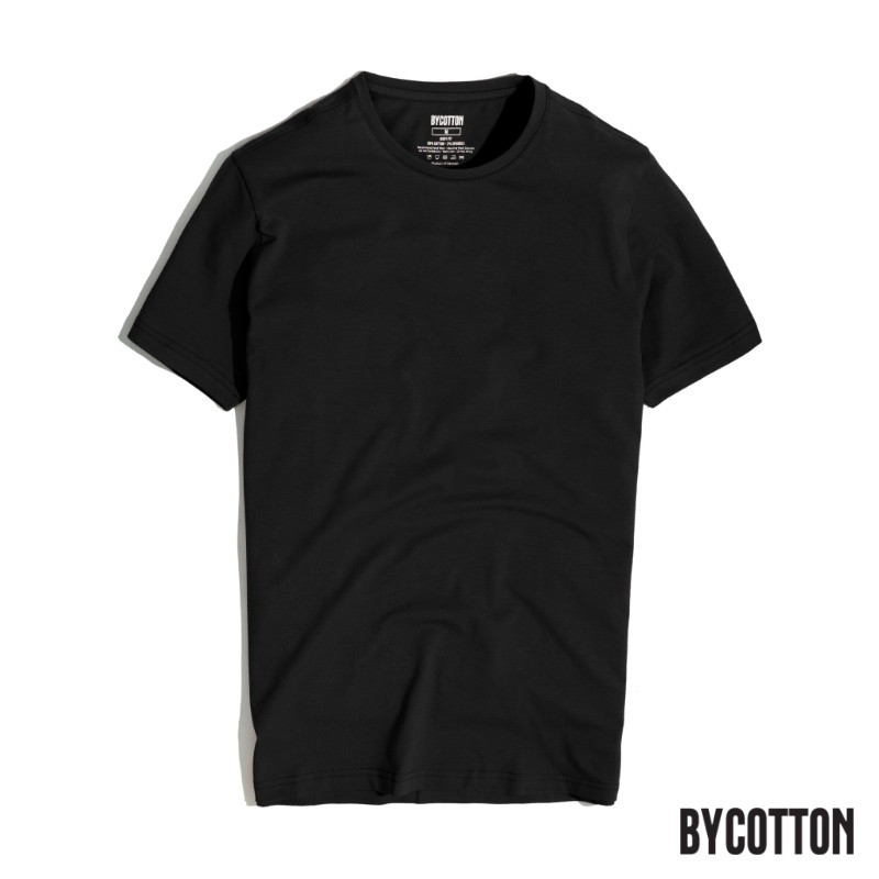 Áo Thun Nam Cao Cấp Black Basic Tee BY COTTON