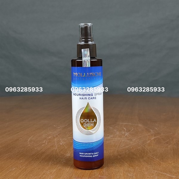 Xịt dưỡng chăm sóc tóc Collagen Molluschi 220ml