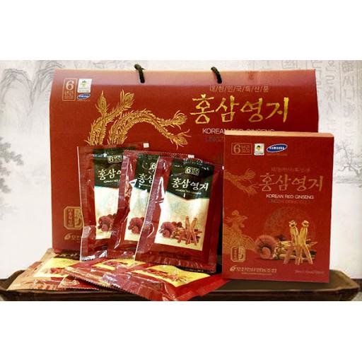 [HCM]Nước Sâm Linh Chi Pocheon 70ml x 30 gói
