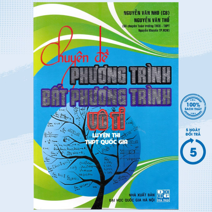 Sách - chuyên đề phương trình bất phương trình vô tỉ - newshop