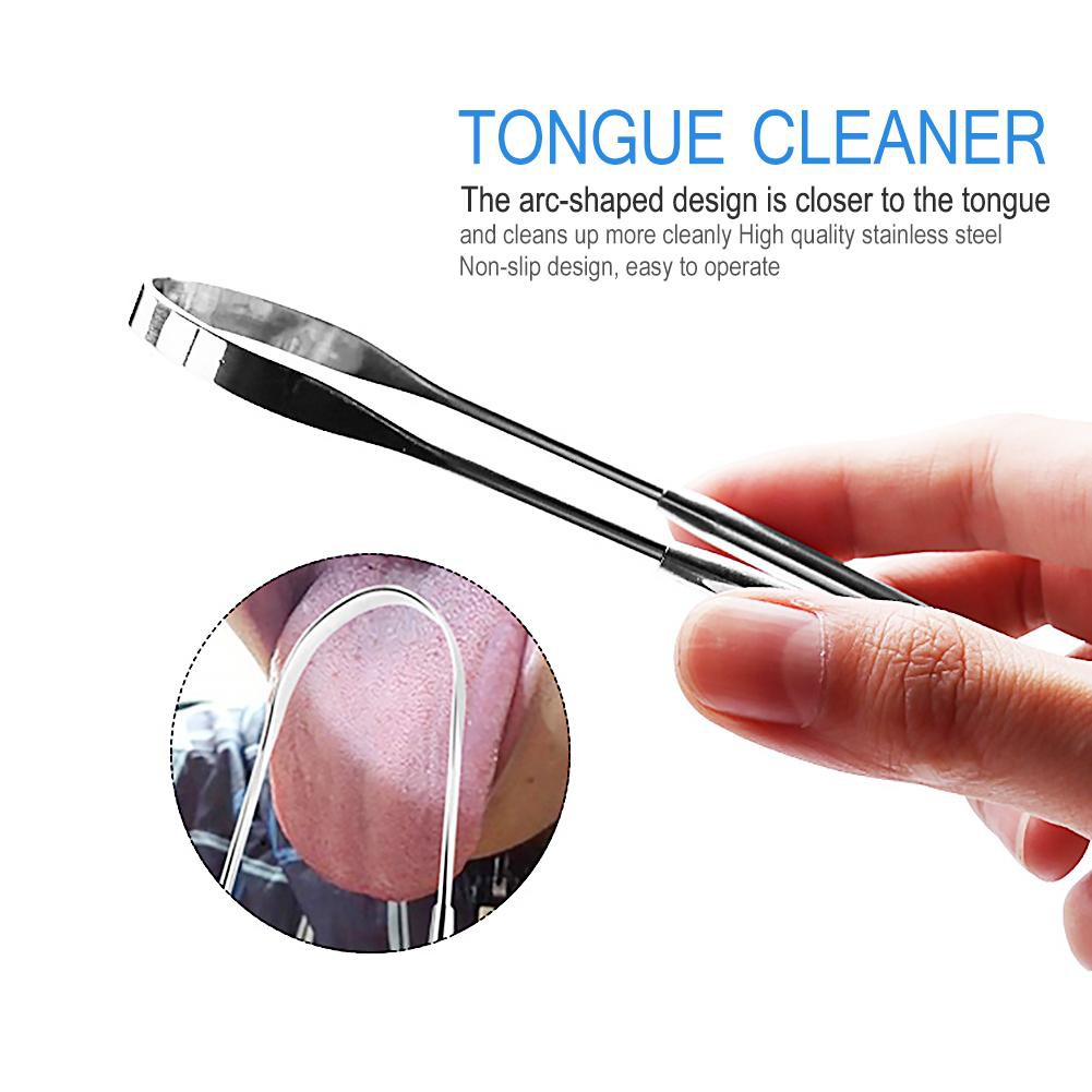 dụng cụ cạo lưỡi bằng thép không gỉ