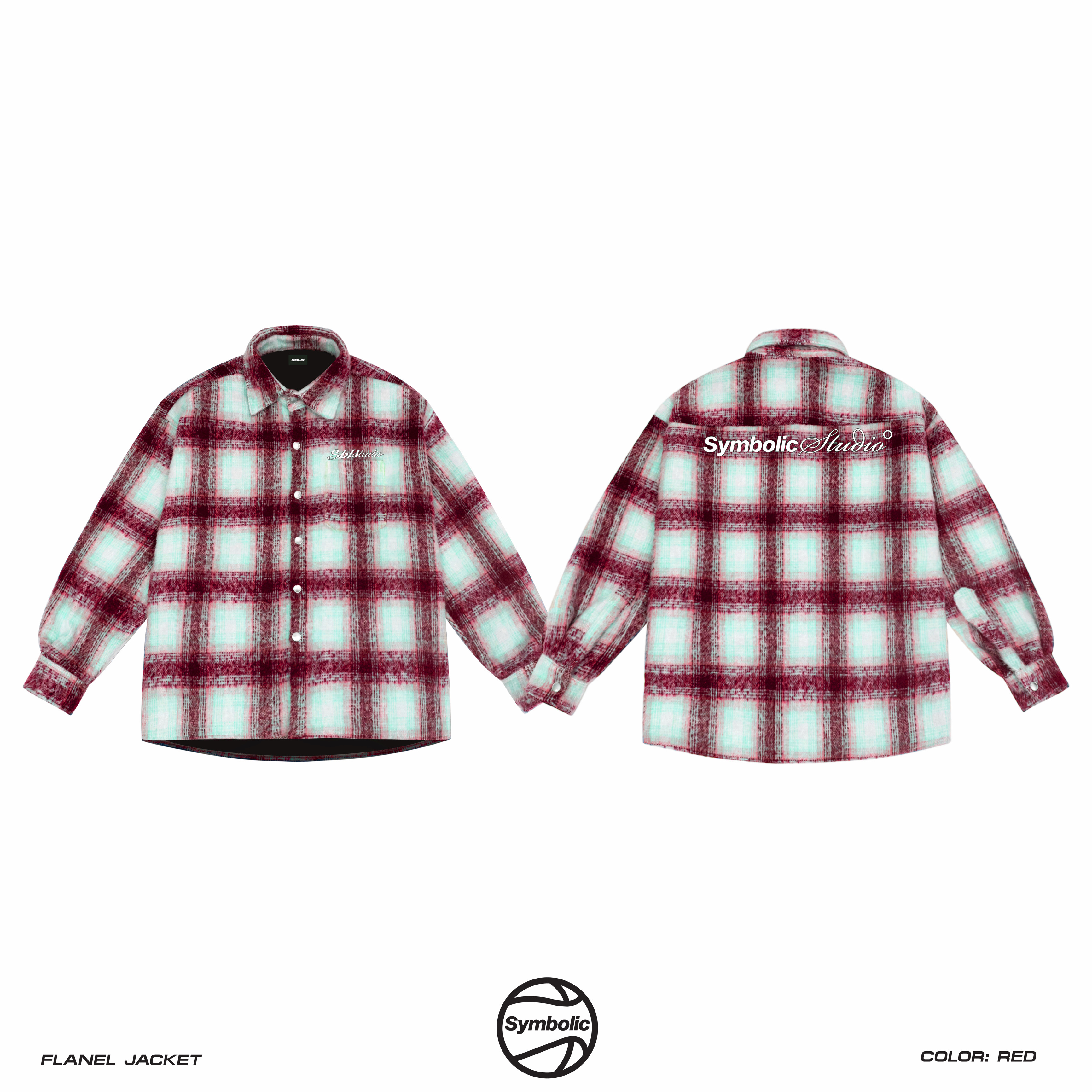 Áo Flannel Sơmi Jacket Symbolic