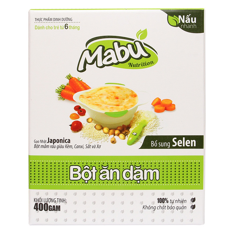 Bột ăn dặm Mabu