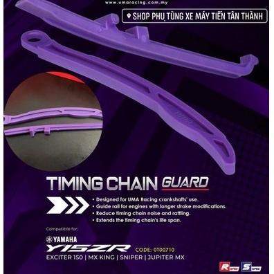 THẰN LẰN SÊN CAM UMA RACING DÊN ĐÔN EXCITER 150 + 6MM