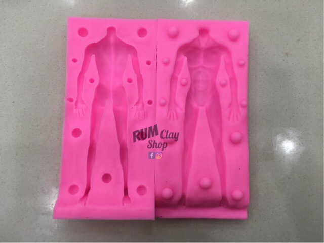 [Hot] Khuôn Silicone Body Nam Nữ Cỡ Lớn