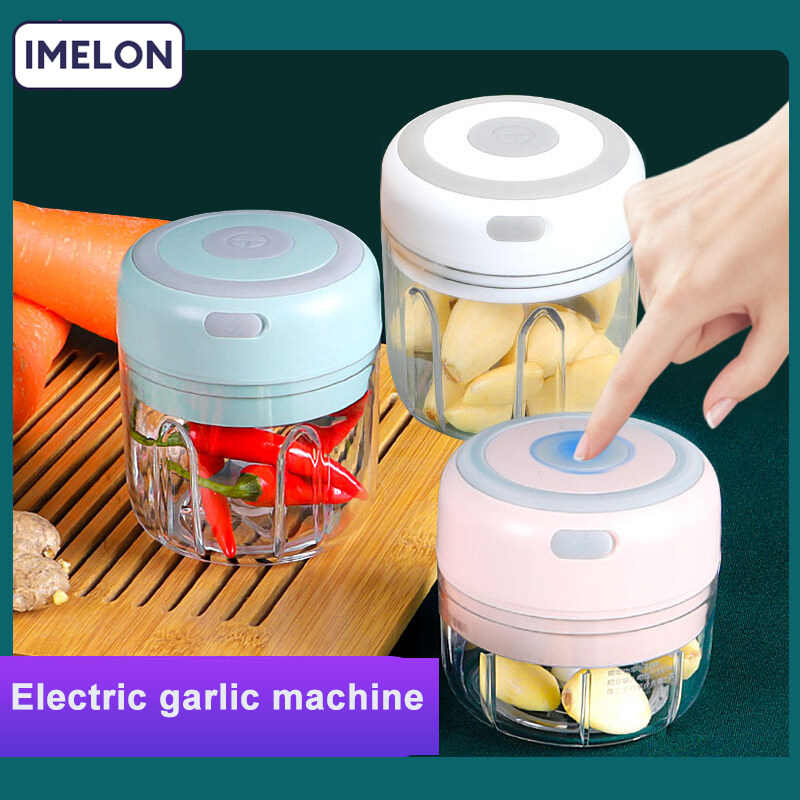IMELON Buy 1 Get 1 Free gift Free Whole Store Garlic Crusher , Electric Garlic Crusher , Mini Garlic Crusher Garlic Molding Machine Household Garlic Crusher