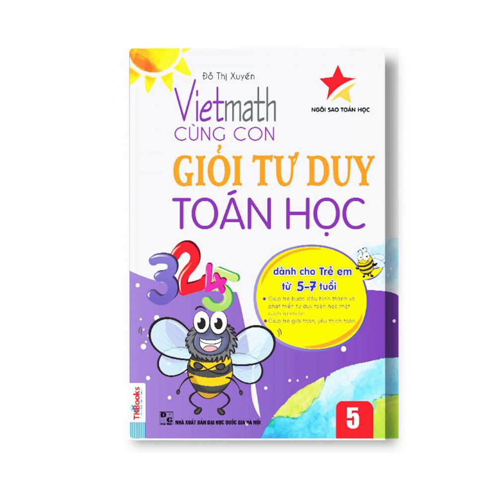 Sách - vietmath – cùng con giỏi tư duy toán học tập 5