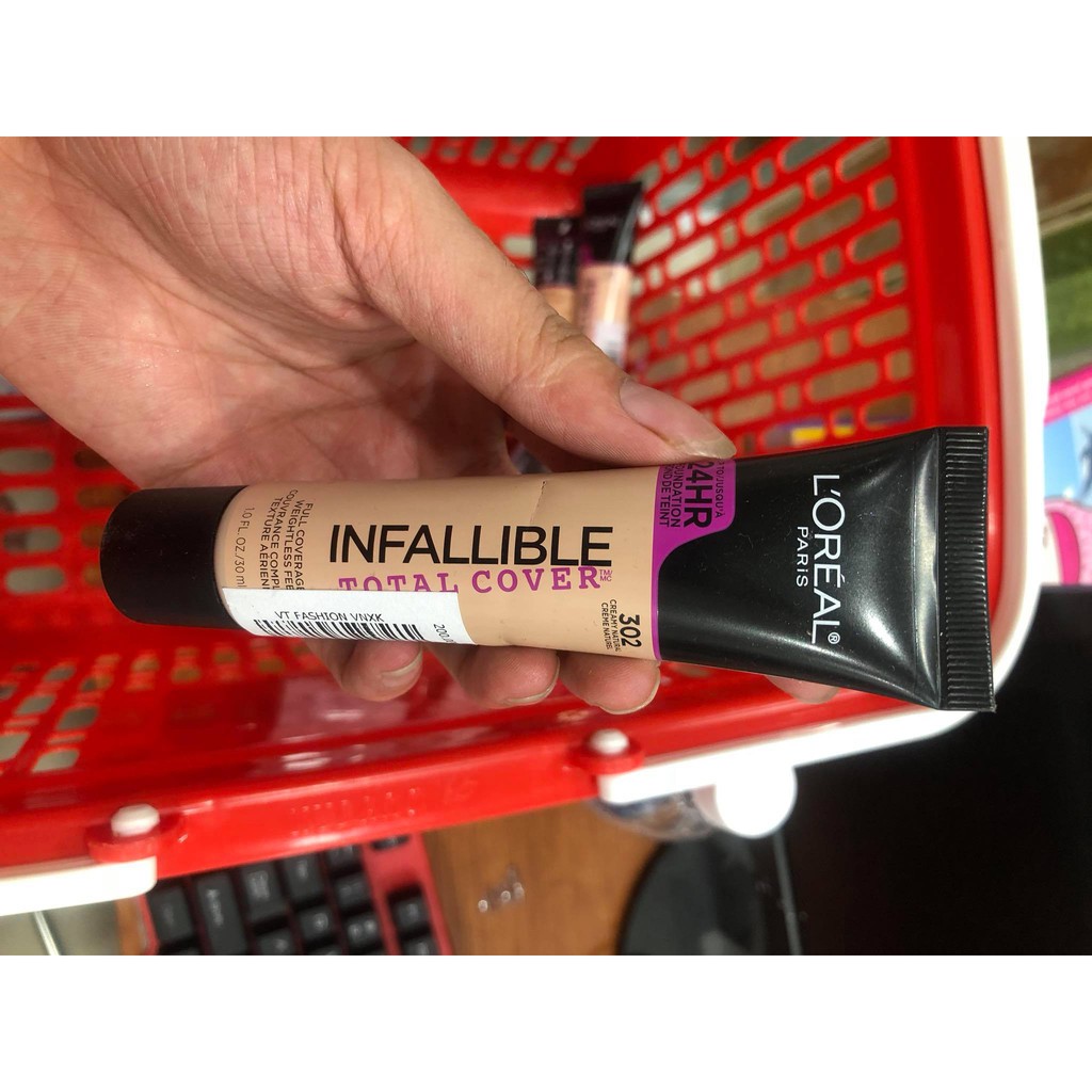 Kem Nền L'Oreal Infallible Total Cover 24Hr Foundation