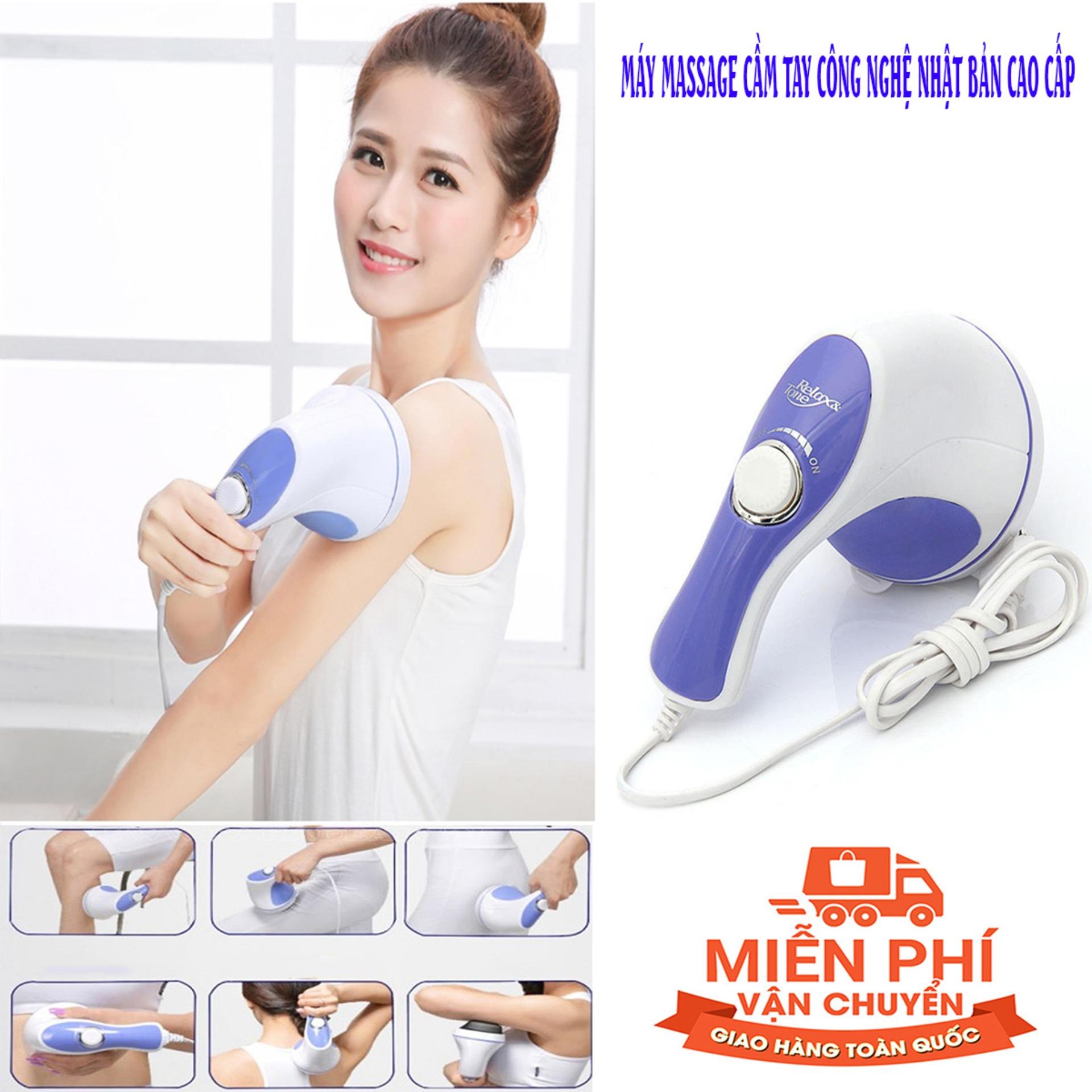 [HCM]Mát xa cầm tay loại xịn Máy đánh mỡ bụng Massage cầm tay ( Relax) Đánh tan mỡ thừa giúp dáng vÓc đẹp BẢO HÀNH 1 NĂM TRÊN HỆ THỐNG CSE TOÀN QUỐC