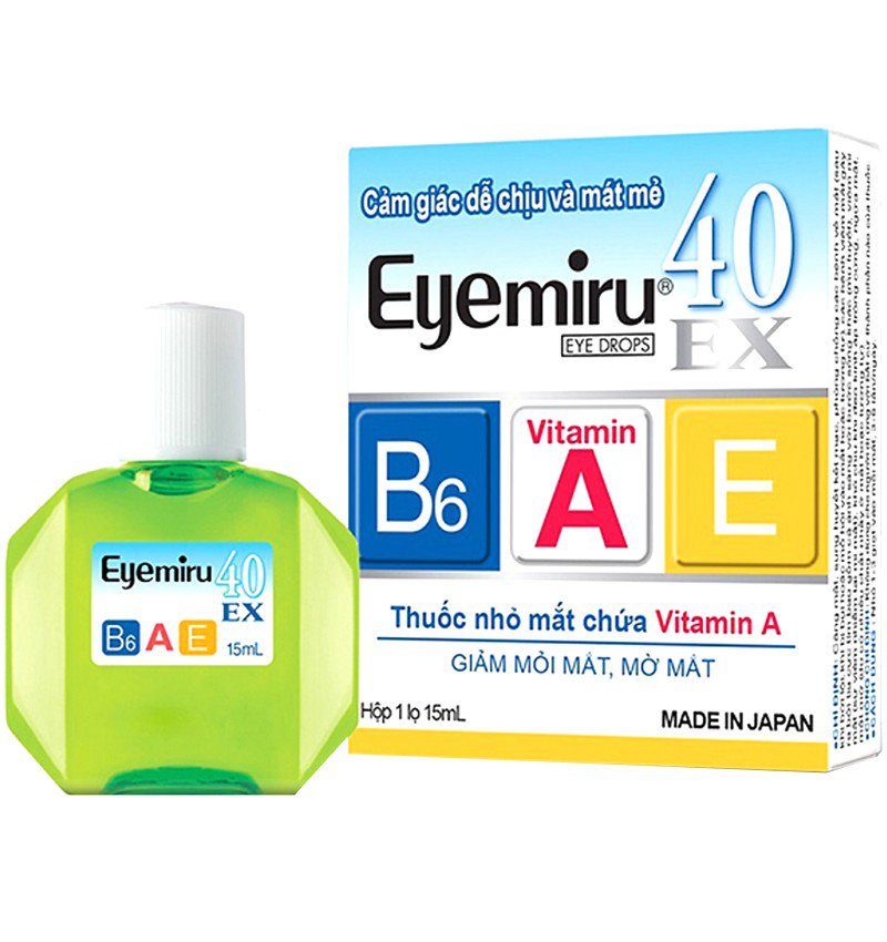 Dung dịch nhỏ mắt Eyemiru 40 EX Lion  (15ml)