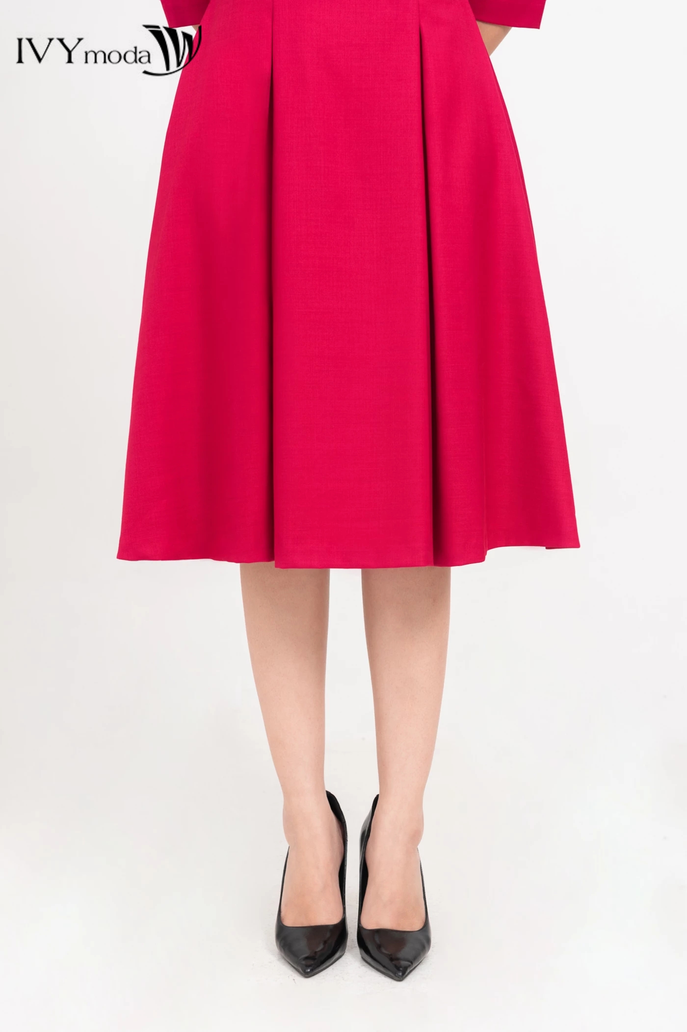 Đầm xòe tay lỡ IVY moda MS 48M8591