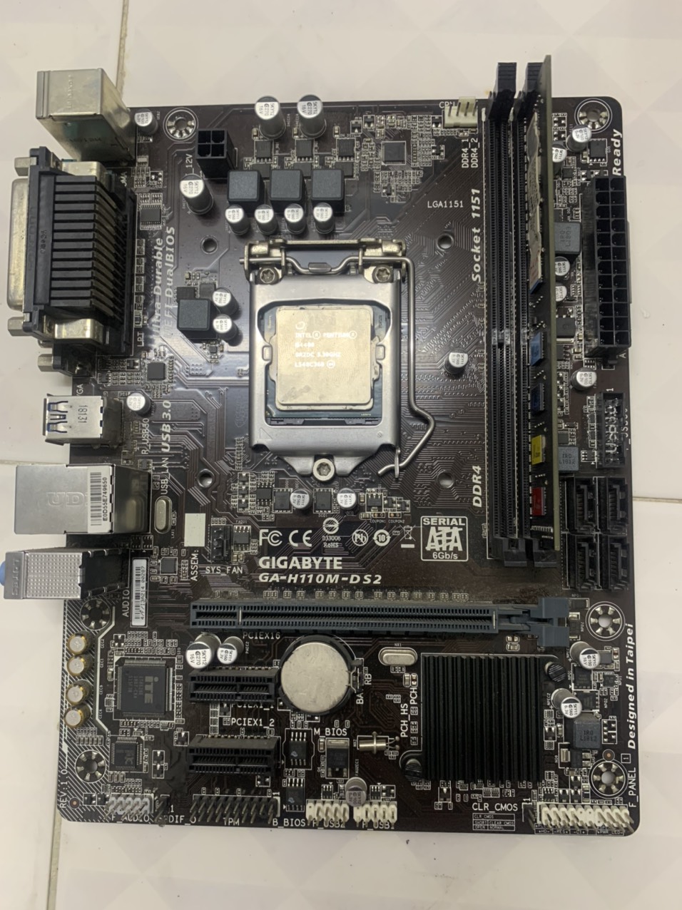 Combo Main H110 chip G4400 Ram 8GB hàng bóc máy
