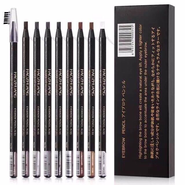 Chì Xé Kẻ Mày Phẩy Sợi Haozhuang Make Up Milano Eyebrow Pencil Precicion