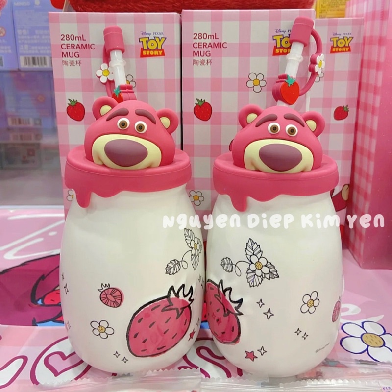 Bình dâu Losto xinh xắn Miniso